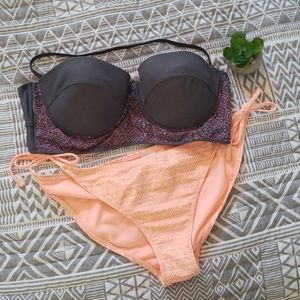 NWOT Candie's Embellished Bikini XL
